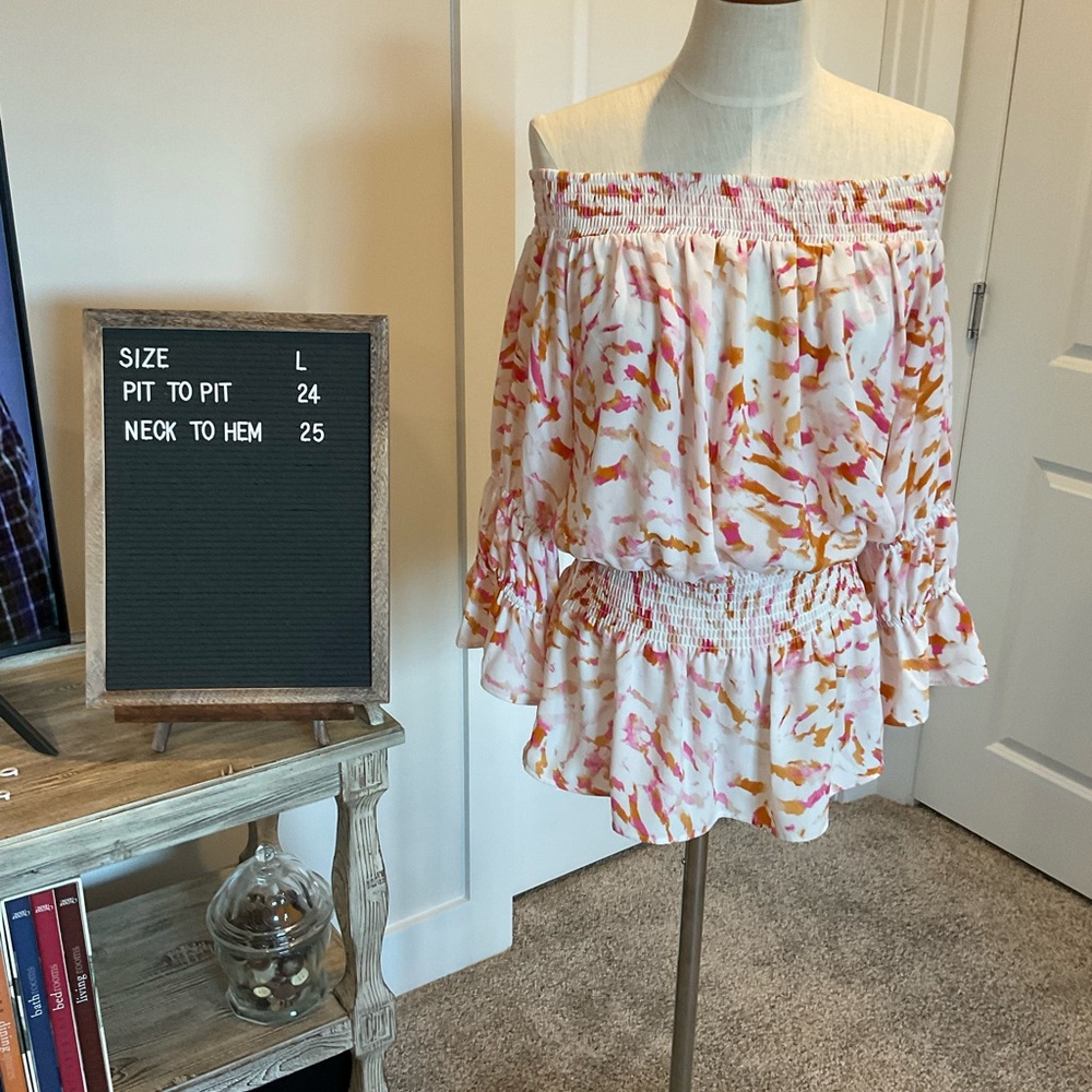 Cabi off the shoulder blouse